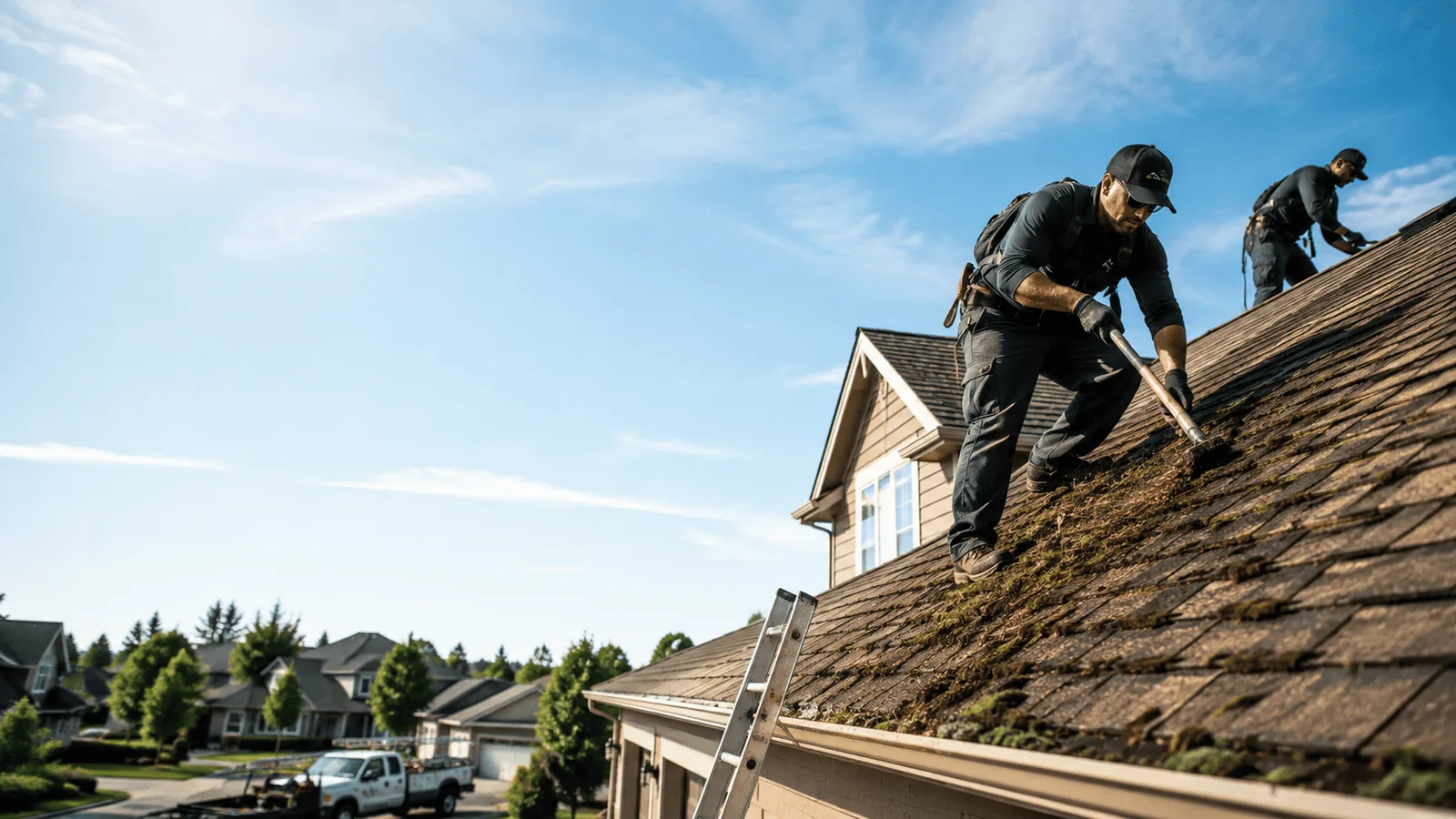 Roof Moss Removal in Grahn, KY near me